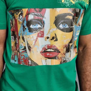 Abstract Woman Graphic T-Shirt
