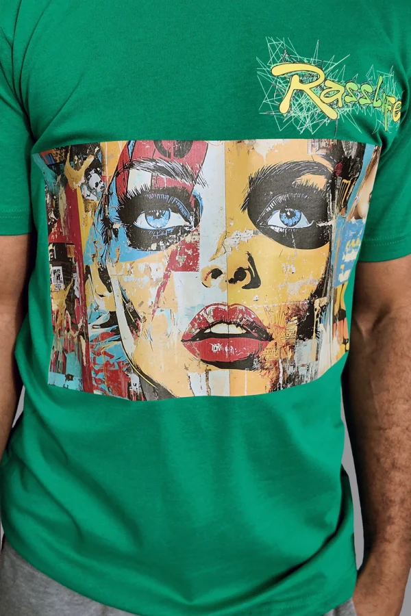 Abstract Woman Graphic T-Shirt